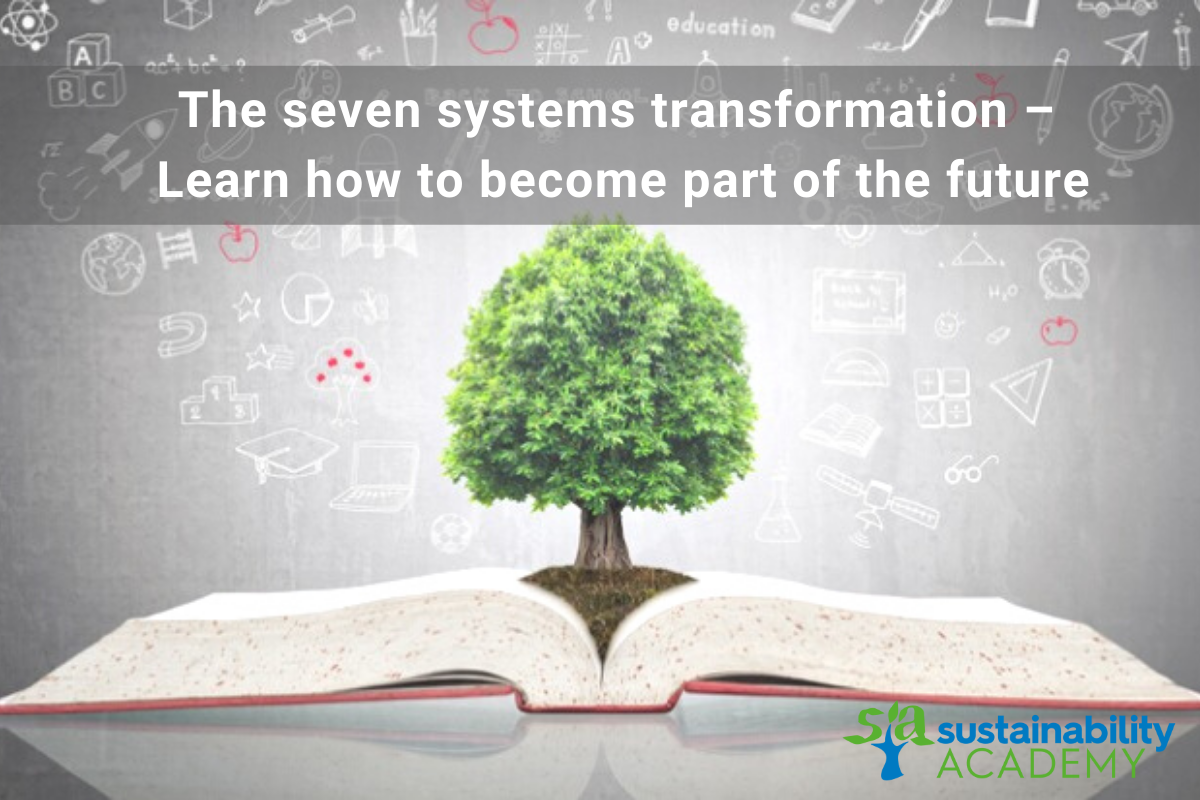 The seven systems transformation – Learn how to become part of the future