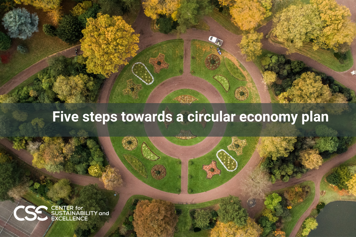 Five steps towards a circular economy plan