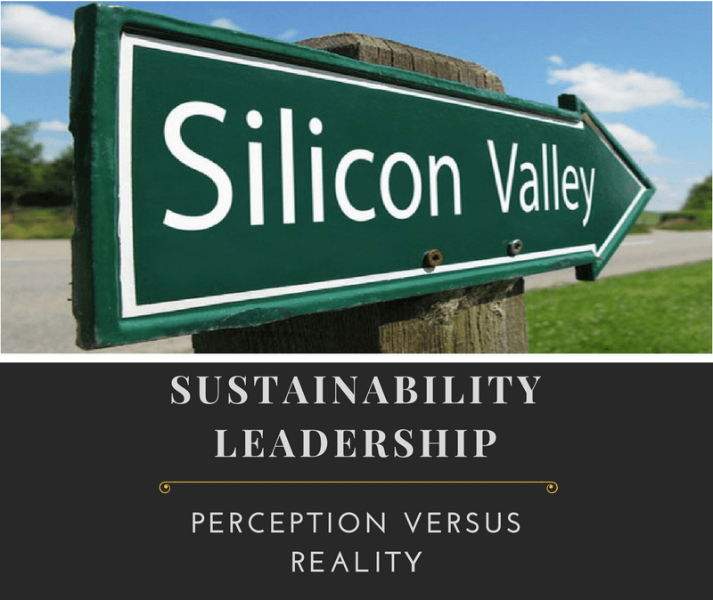 Is There Truth in Silicon Valley Companies as Sustainability Leaders?