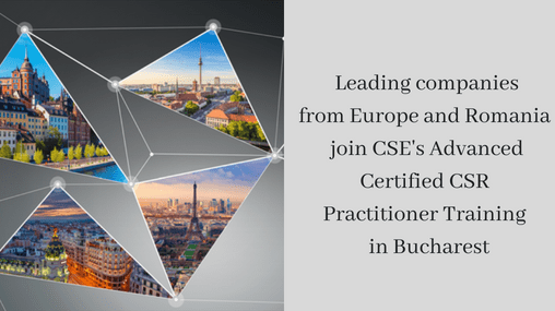 Leading companies from Europe and Romania join its first "Certified CSR Practitioner Program" -Advanced edition 2018 in Bucharest