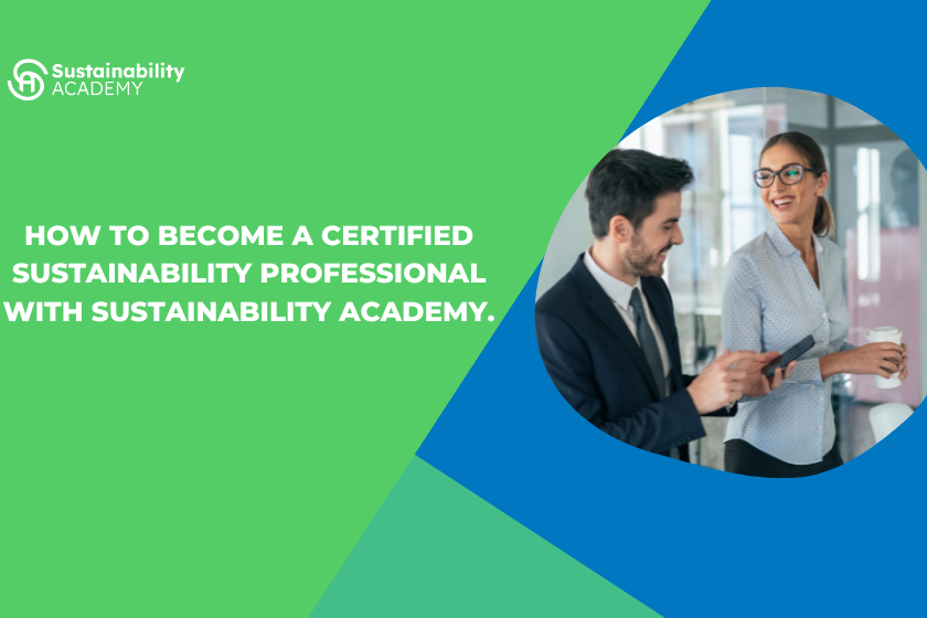 How to become a certified sustainability professional with Sustainability Academy