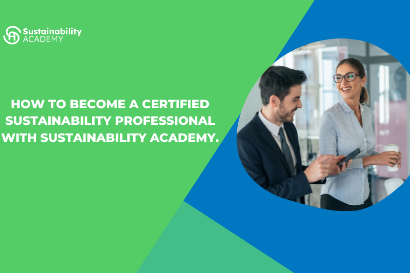 Cómo convertirse en un profesional certificado en sostenibilidad con Sustainability Academy