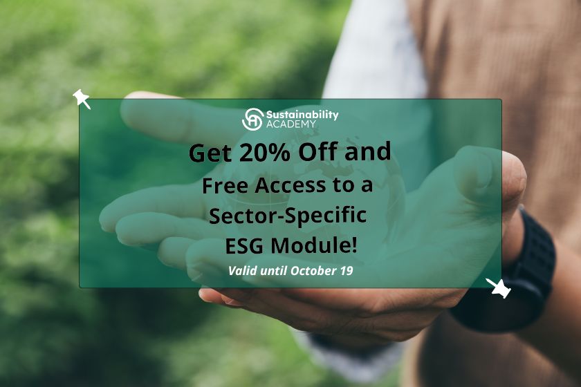 Why Now Is the Best Time to Specialize in ESG: Save 20 Percent on ESG Certification and Free ESG Sector Module